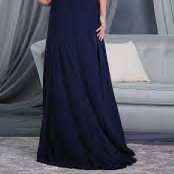 NEW MAROON Claret Mother of the Bride/Groom Elegant Formal Holiday Dress SIZE 10 - Picture 4 of 12